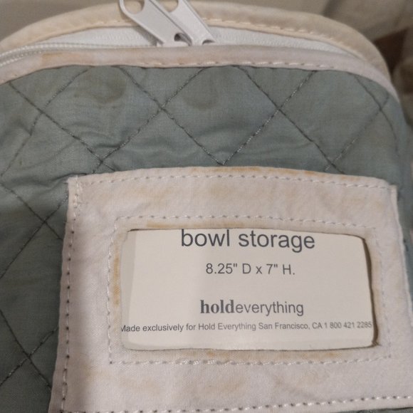 Hold Everything Padded Bowl Dish Storage - Picture 8 of 16